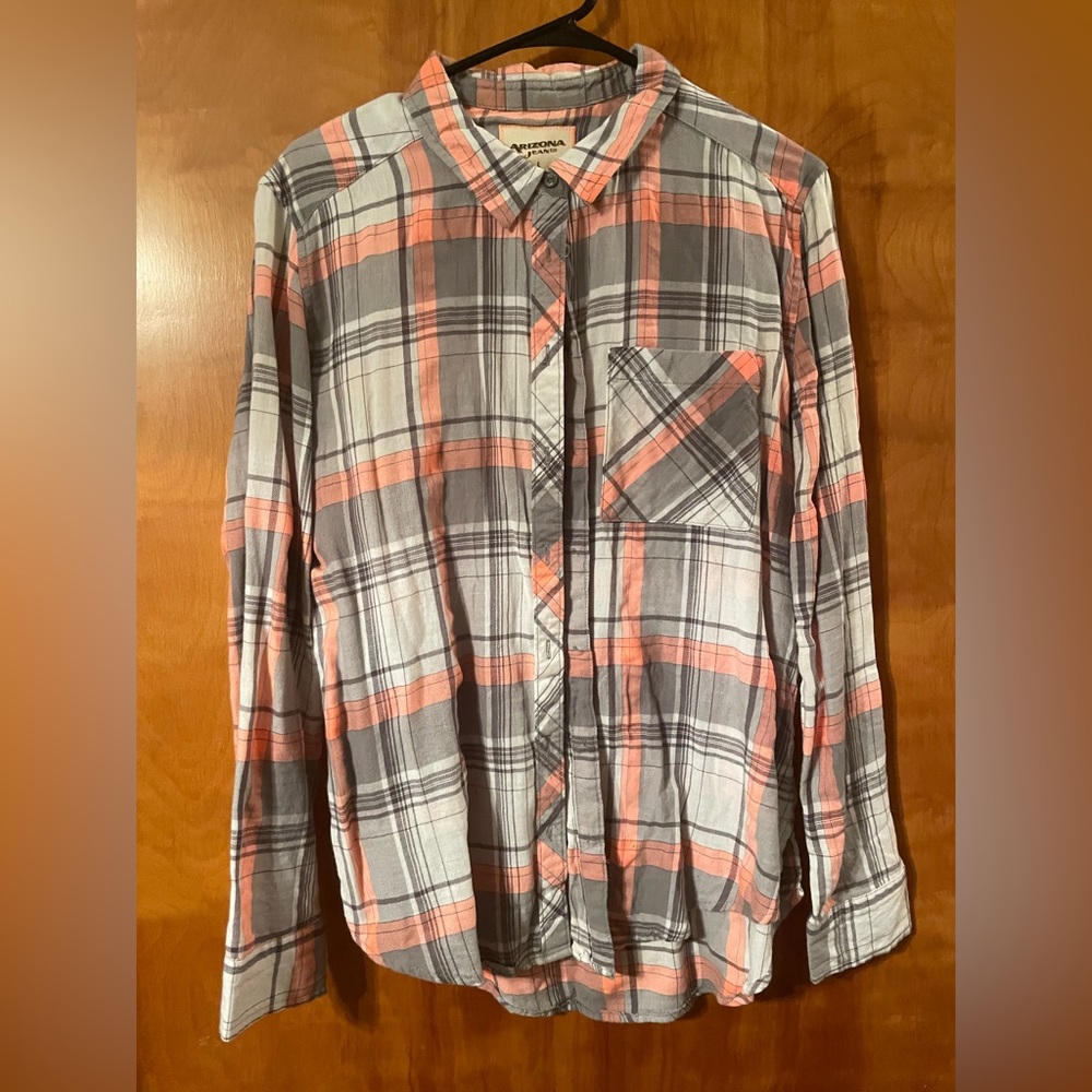 Flannel button up